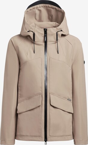 khujo Jacke ' NADELA ' in Beige: predná strana