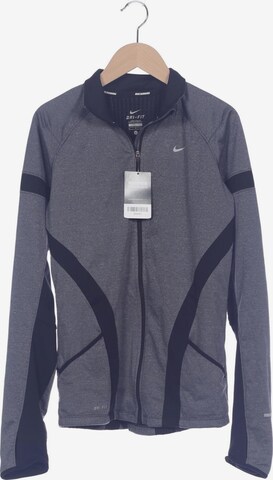 NIKE Jacket & Coat in S in Grey: front