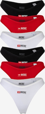 DIESEL String in Rood: voorkant
