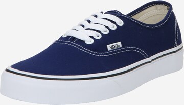 Sneaker bassa 'Authentic' di VANS in blu: frontale