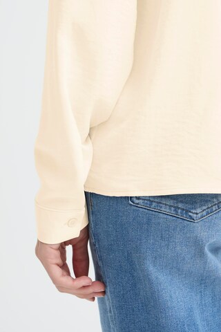 ICHI Bluse 'SOFFIE' in Beige