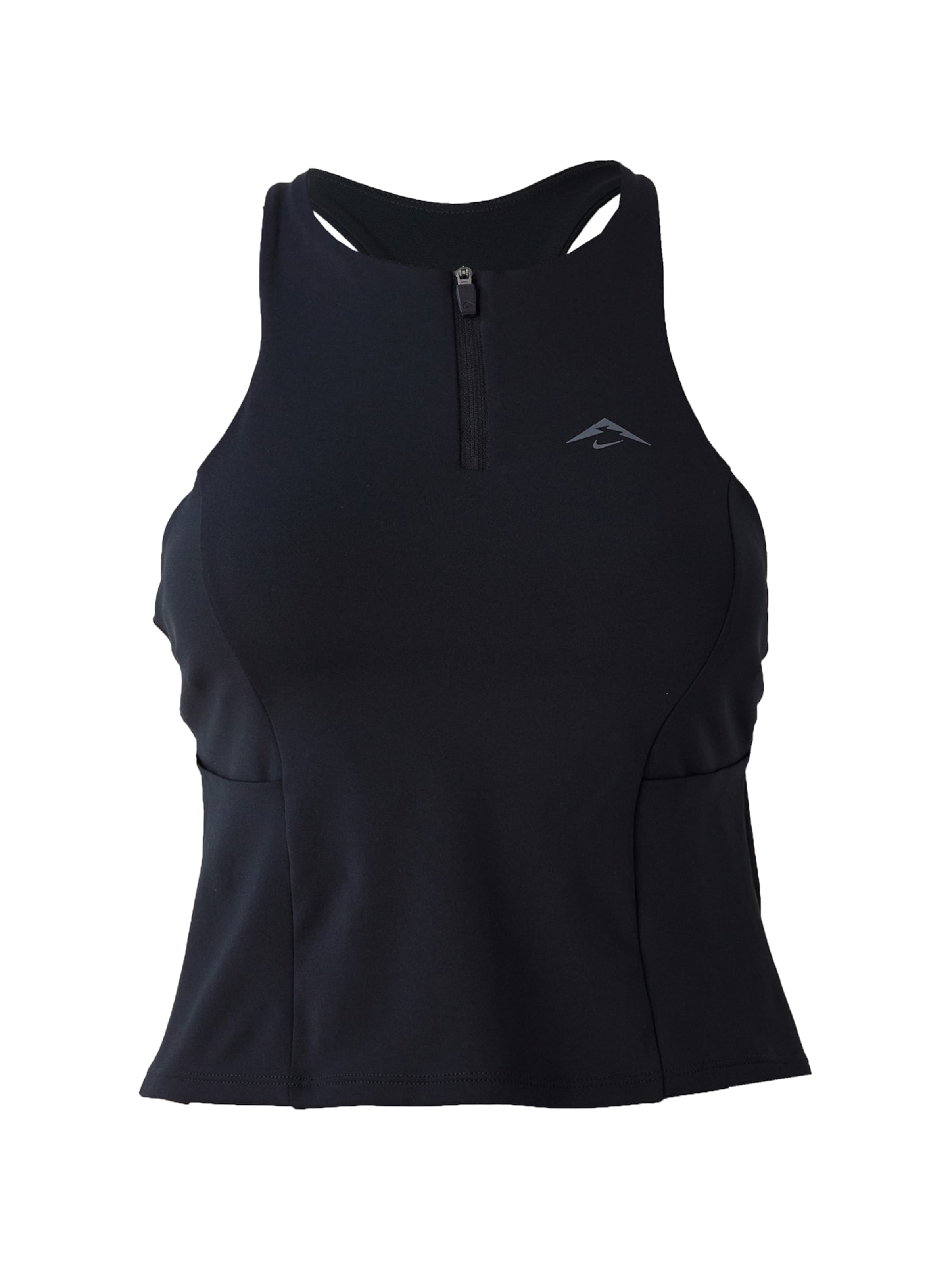 NIKE Sports Top in Grey / Black, Item view