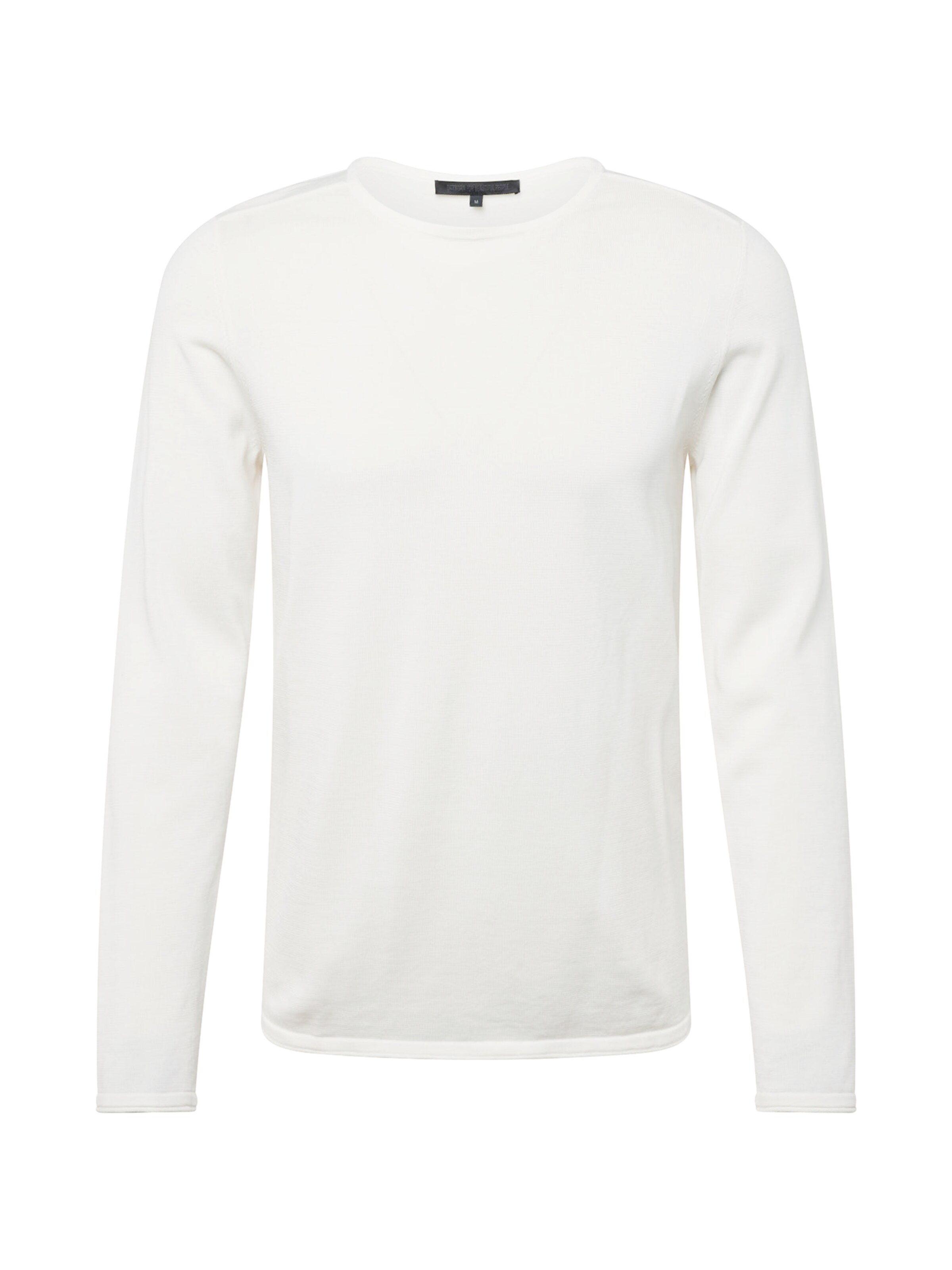 DRYKORN Kampsun 'Rikono', värv valge: eest vaates