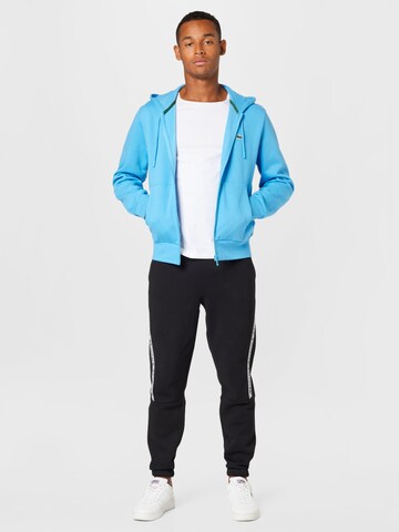 LACOSTE Zip-Up Hoodie in Blue