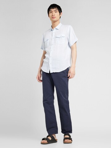 Coupe regular Chemise CAMP DAVID en bleu