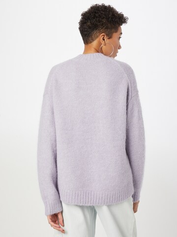 Soft Rebels Sweater 'Stinne' in Purple