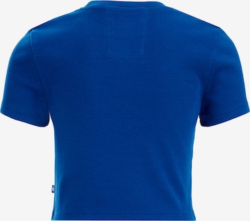 WE Fashion Тениска в синьо