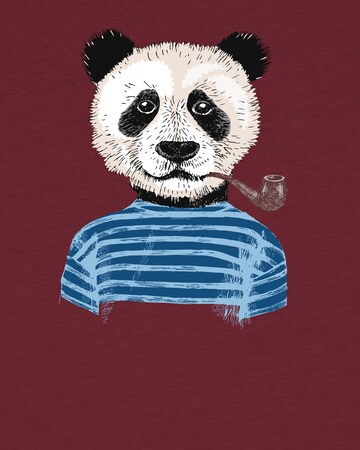 watabout.kids Shirt 'Panda' in Red