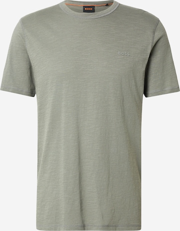 BOSS Shirt 'Tegood' in Grijs: voorkant