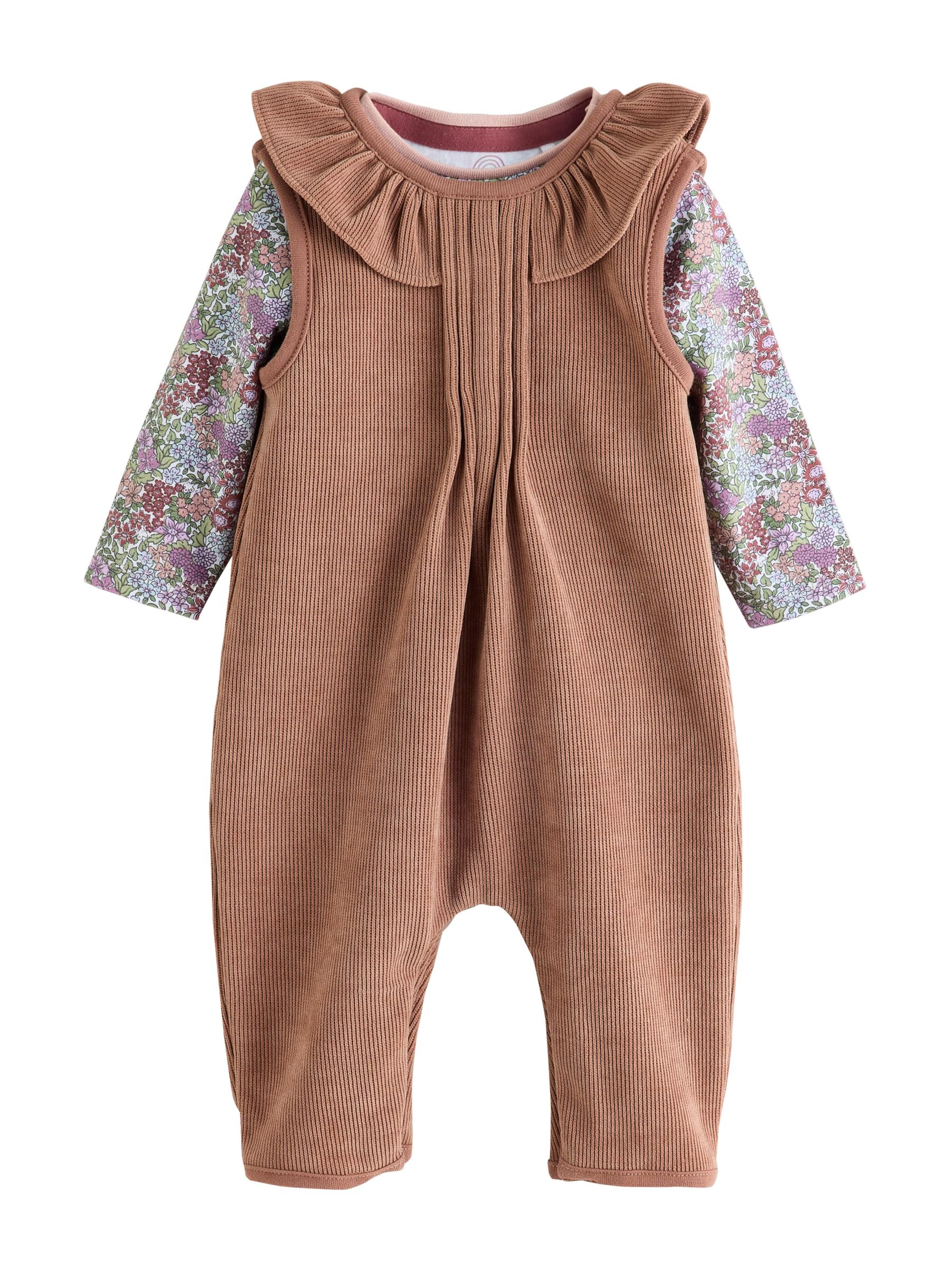 Next Regular Set in Beige: voorkant