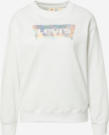 LEVI'S ® Sweatshirt in Wit: voorkant