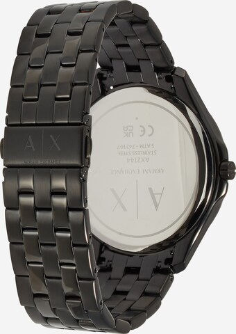 ARMANI EXCHANGE Analoguhr in Schwarz