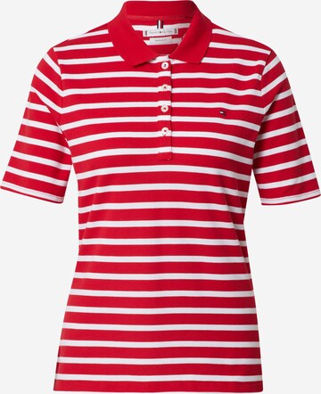 TOMMY HILFIGER Poloshirt in Rot: front