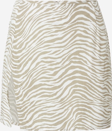 Motel Rok 'Shenka' in Beige: voorkant