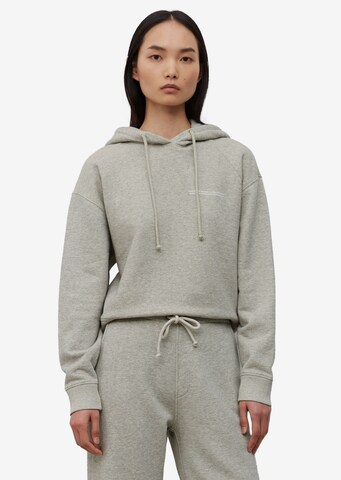 Sweat-shirt Marc O'Polo en gris : devant