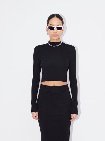 LeGer by Lena Gercke - Jersey 'Iliana' en negro: frente