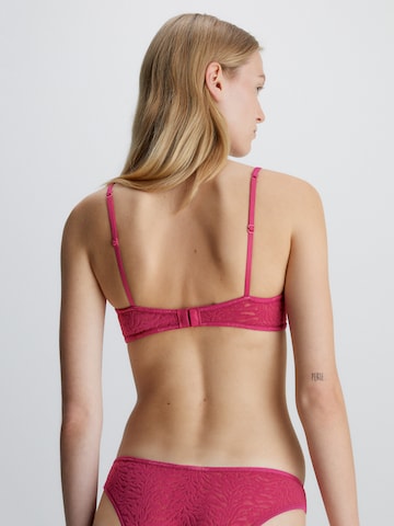Calvin Klein Underwear Tričkové Podprsenka - ružová
