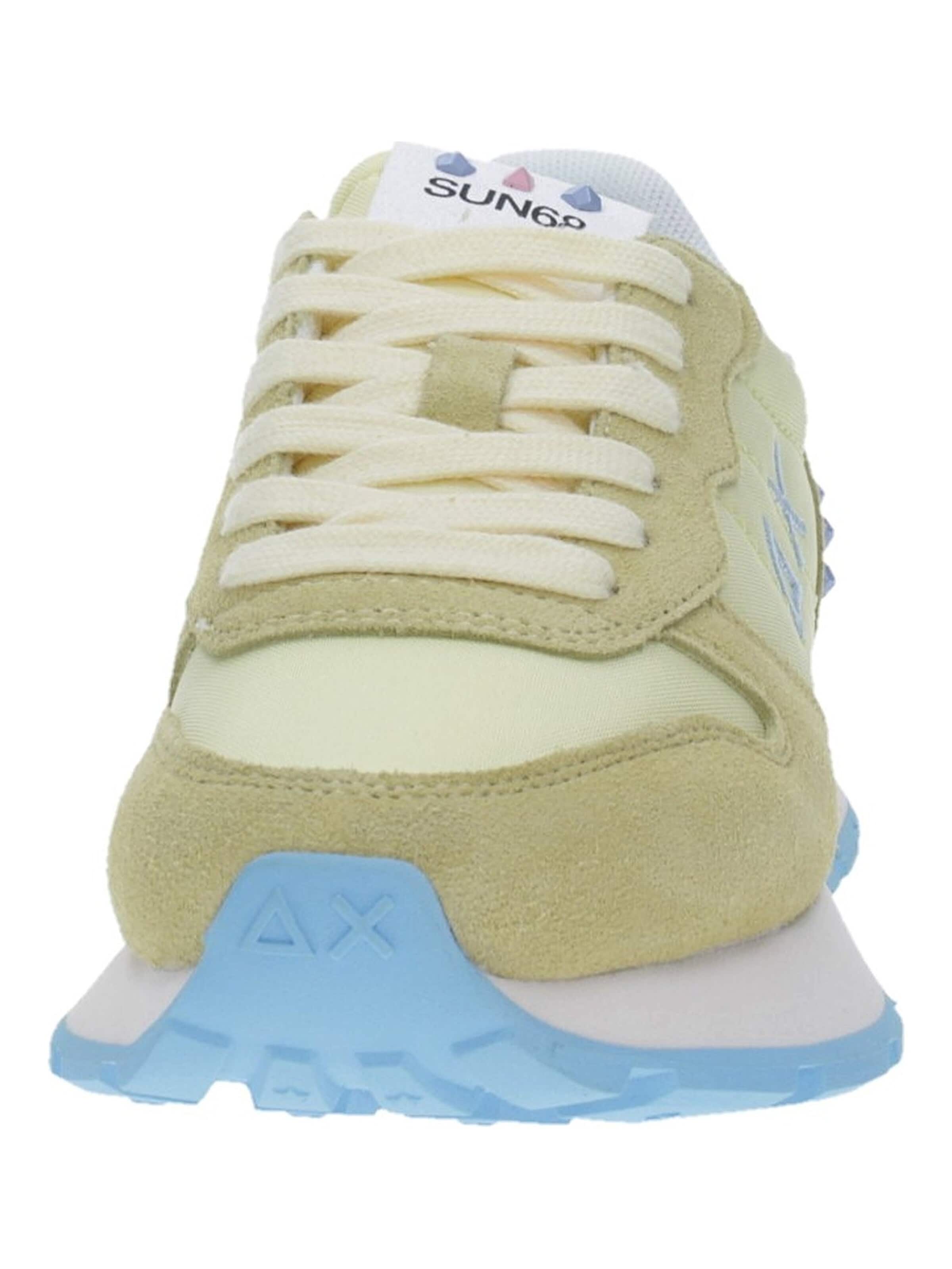 Sneaker bassa di SUN68 in giallo