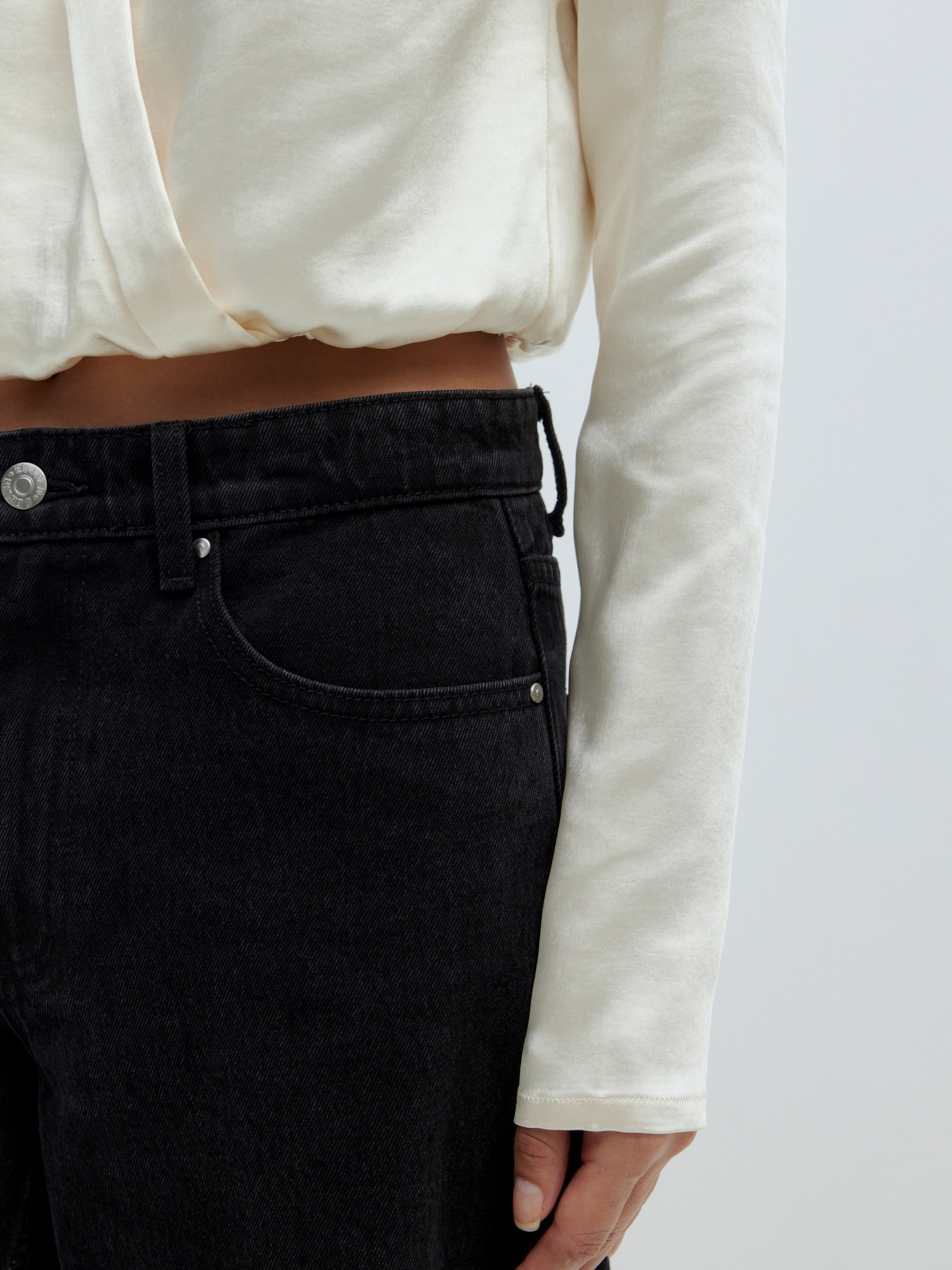 EDITED Producten Blouse 'Emmelie' Wit
