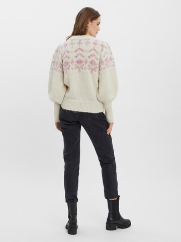 Pull-over 'Diane' VERO MODA en beige