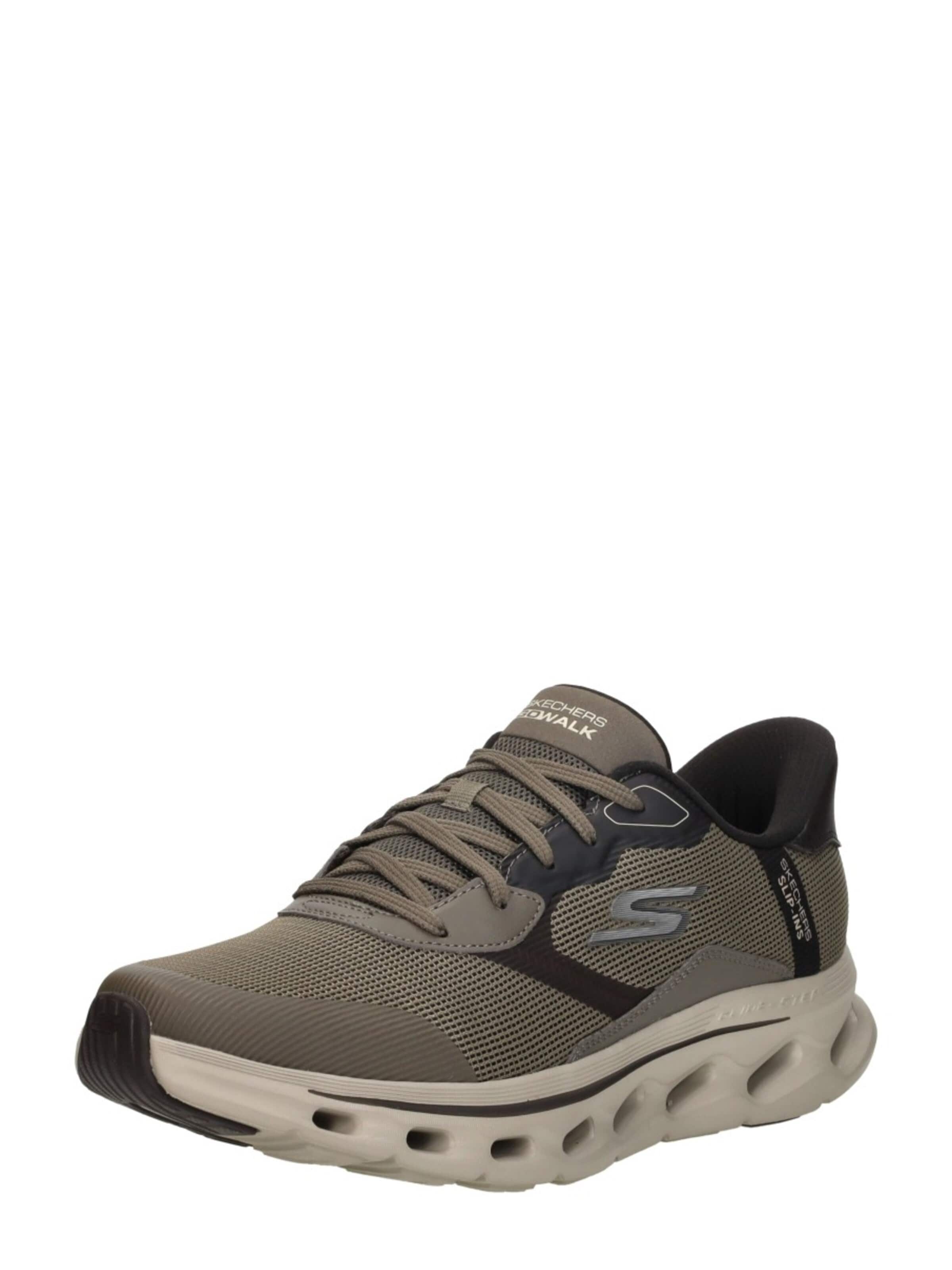 SKECHERS Platform trainers 'Slip-Ins: Go Walk Glide' in Grey