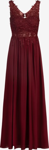 Kraimod Evening Dress in Red: front