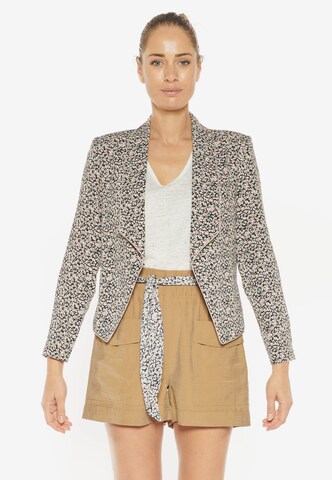 Le Temps Des Cerises Blazer 'OAZIS' in Beige: predná strana