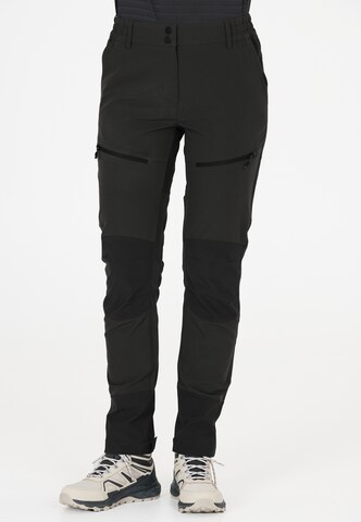 Whistler Regular Outdoor trousers 'Avatar' in Black: front
