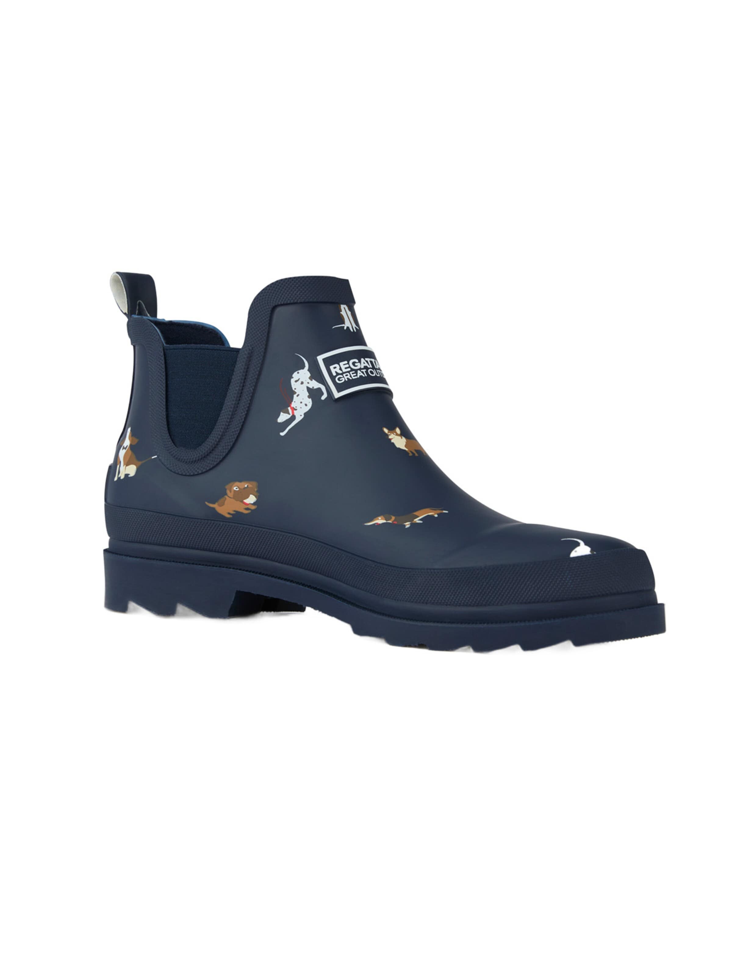 REGATTA Rubber boot 'Freizeitschuhe Harper Boot in marineblau' in Blue