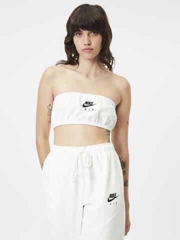 Nike Sportswear Top w kolorze biały: przód