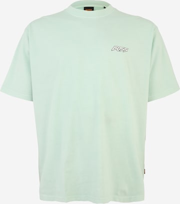 BOSS Majica | modra barva: sprednja stran