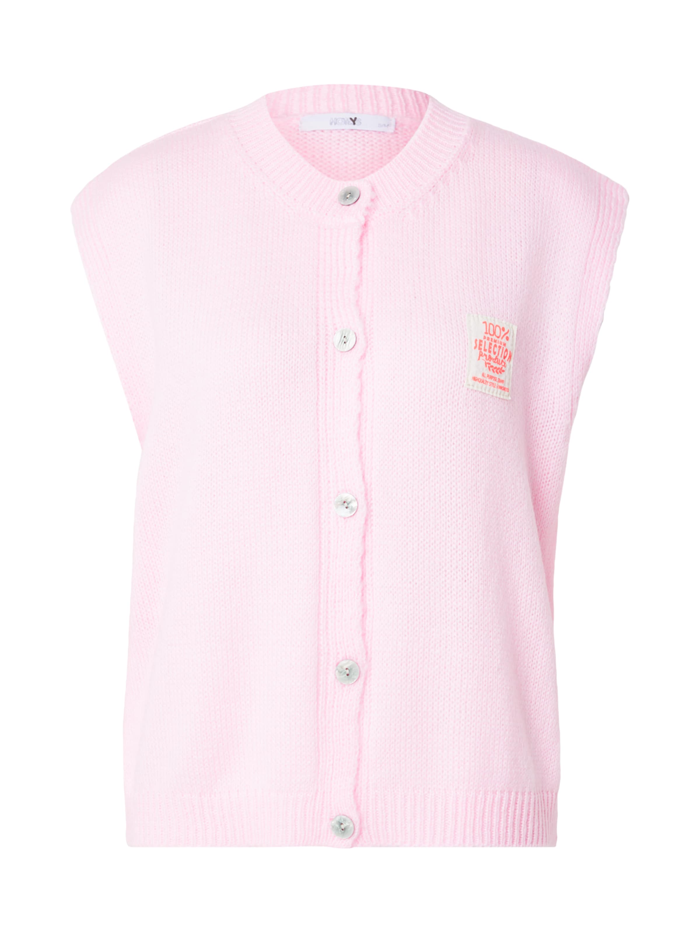 Hailys Strickweste 'Li44sa' in Pink: Vorderseite