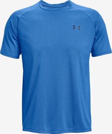 UNDER ARMOUR Functioneel shirt 'Novelty' in Blauw: voorkant