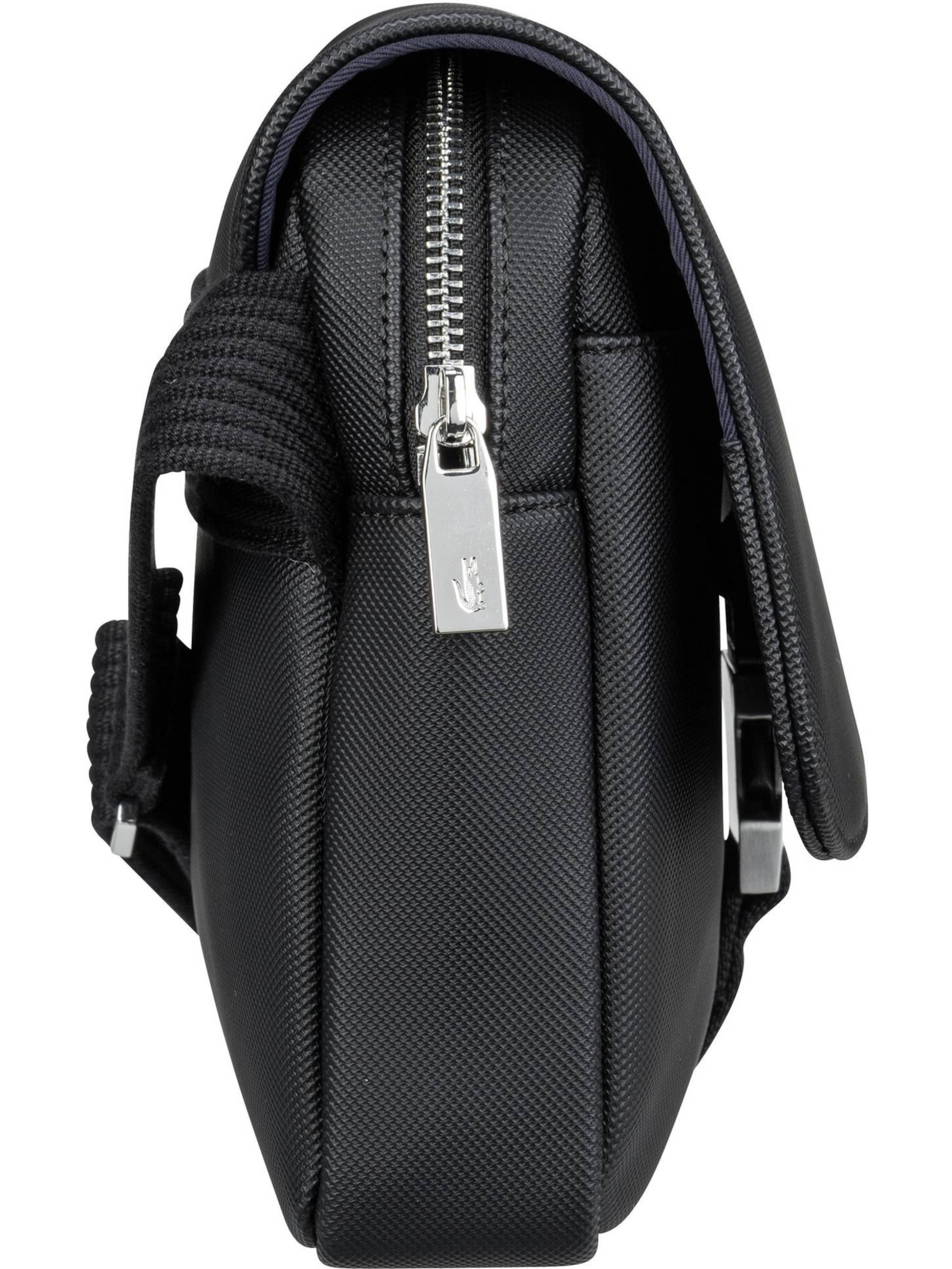 Sac à bandoulière LACOSTE en noir