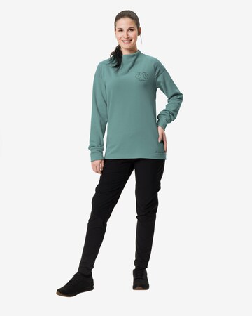 VAUDE Athletic Sweatshirt in Green