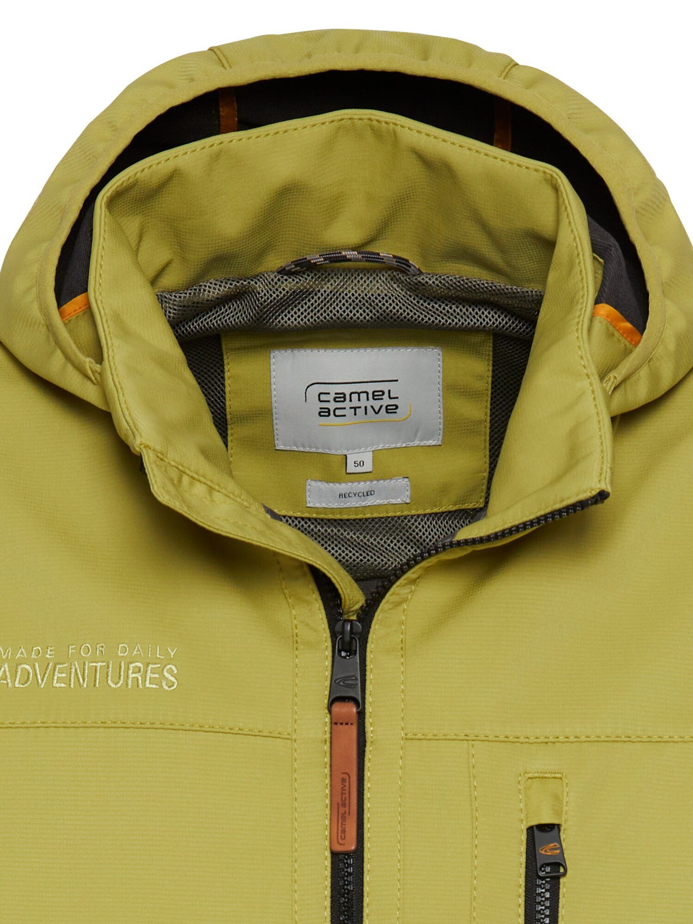 CAMEL ACTIVE Blouson mit reflektierenden Details in Grün