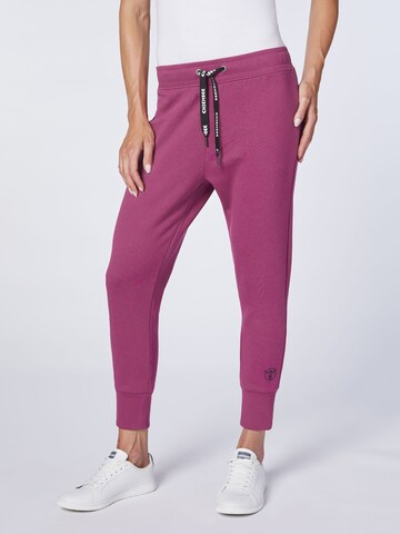 CHIEMSEE Tapered Hose in Lila: predná strana