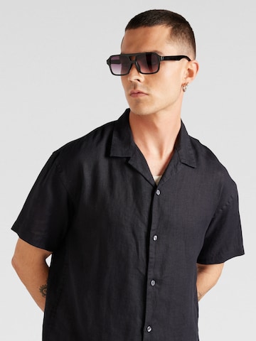 juoda JACK & JONES Patogus modelis Marškiniai 'JPRCCLAWRENCE'