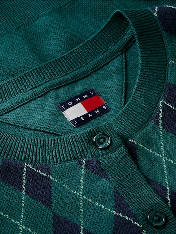 Tommy Jeans Knit Cardigan in Green