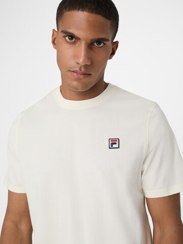FILA - Camiseta 'BIELLA regular short sleeve t-shirt' en blanco