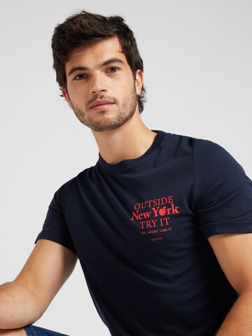 s.Oliver T-Shirt in Blau