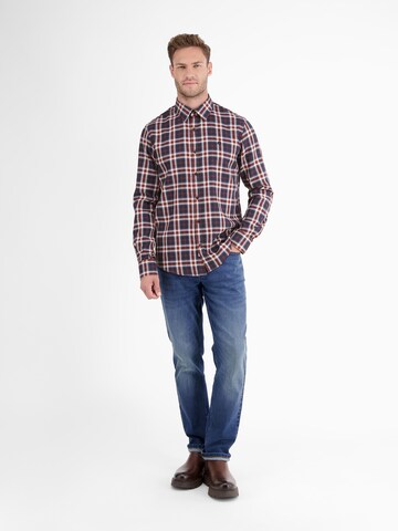 LERROS Regular fit Button Up Shirt in Red