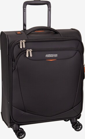 American Tourister Trolley 'Summerride Spinner S' in Schwarz: Vorderseite