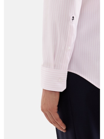 Coupe slim Chemise business SEIDENSTICKER en rose