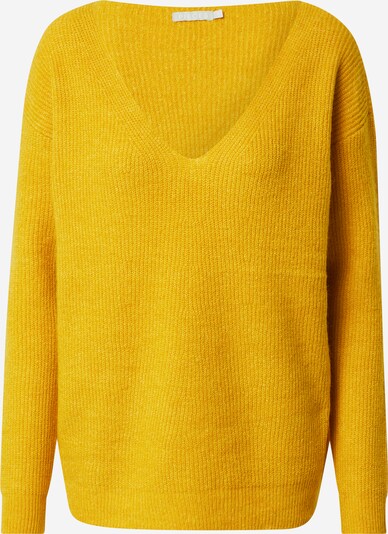 PIECES Pullover 'BABETT' in goldgelb, Produktansicht
