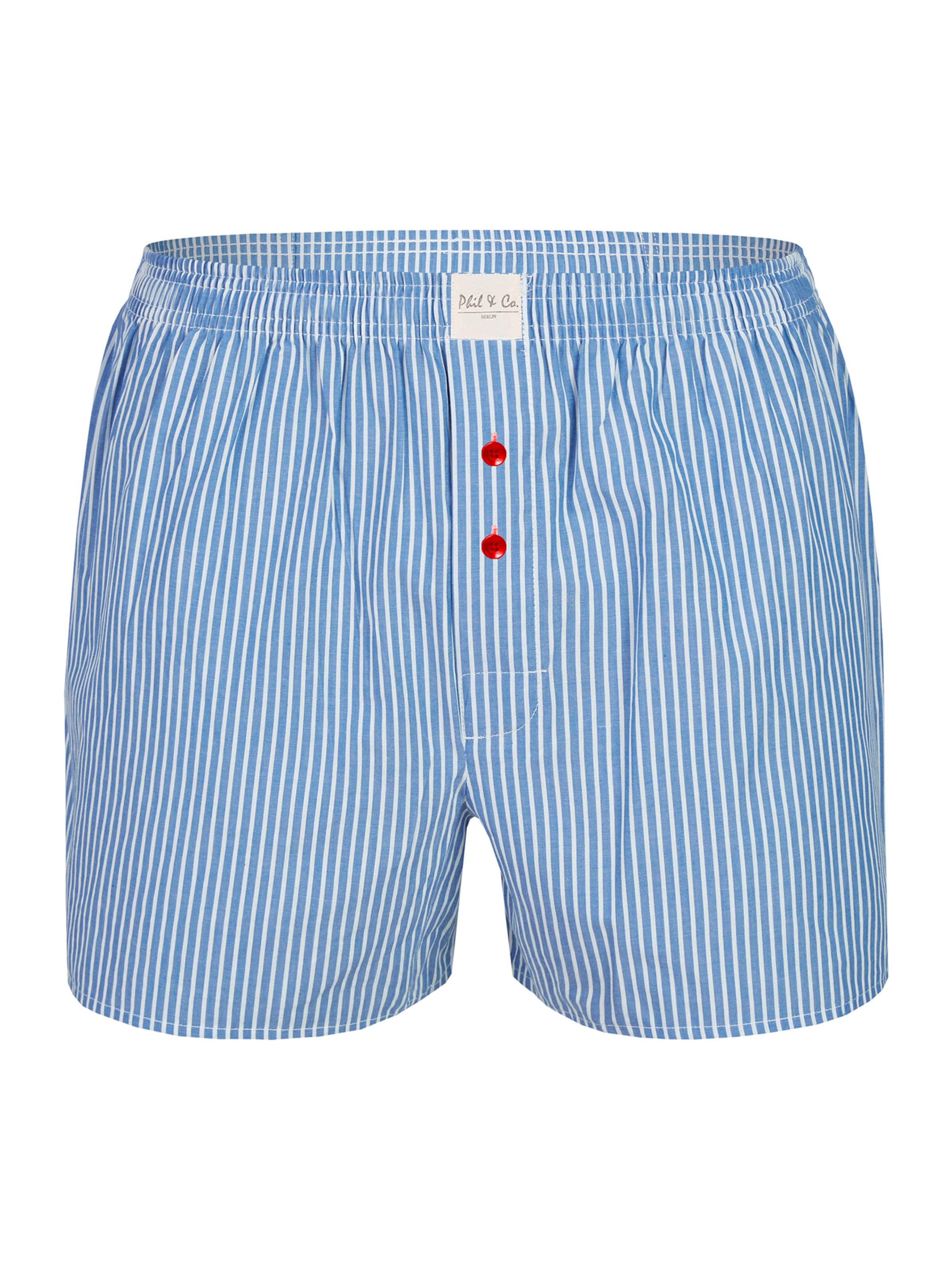 Phil & Co. Berlin Boxershorts ' Classic Sets ' in Blauw