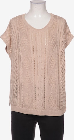 Peter Hahn Pullover L in Beige: Vorderseite