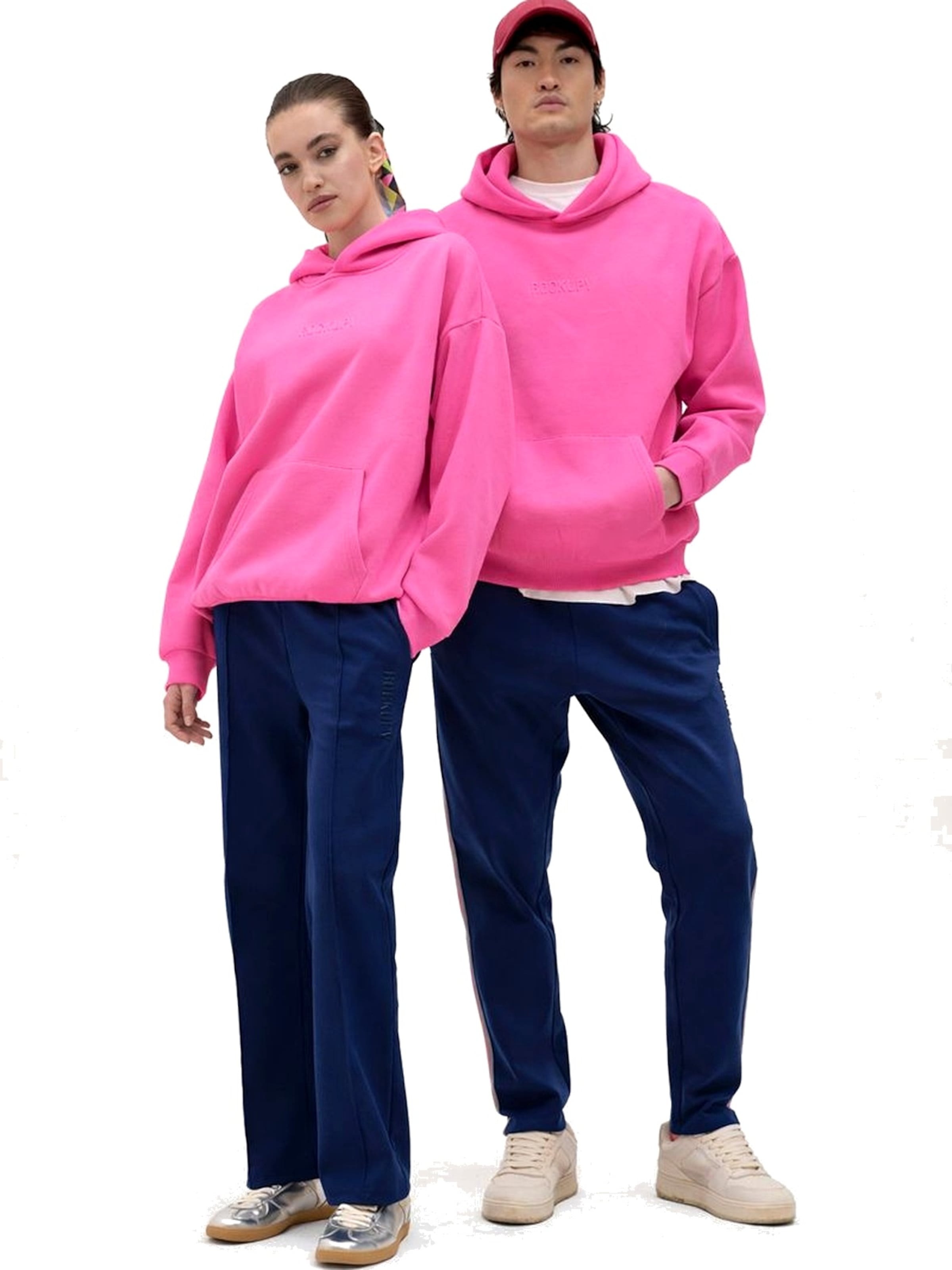 Rockupy Sweatshirt 'Andriel' in Pink