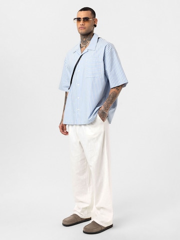 Dandalo Regular fit Button Up Shirt 'GEERT' in Blue