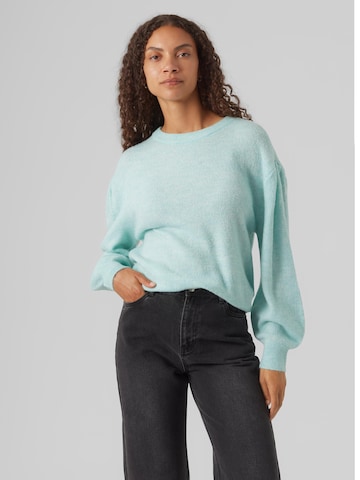 Pull-over 'RILEY' VERO MODA en bleu : devant